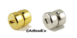 8mm Mag-Lok Magnetic Clasps in Silver, Gold, Copper, Sterling Silver and Gold Filled