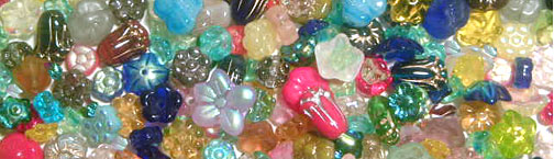 Czech Glass Beads - Flower Mix