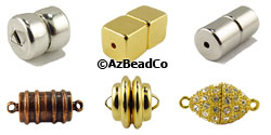 Magnetic Jewelry Clasps - Mag-Lok, Tube, Cube, Barrel and Rhinestone clasps
