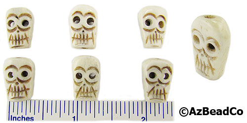 Arizona Bead Company: Bone Skull Beads-6