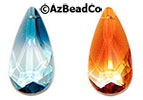 Swarovski #6100 Teardrop Pendants - Austrian Crystal
